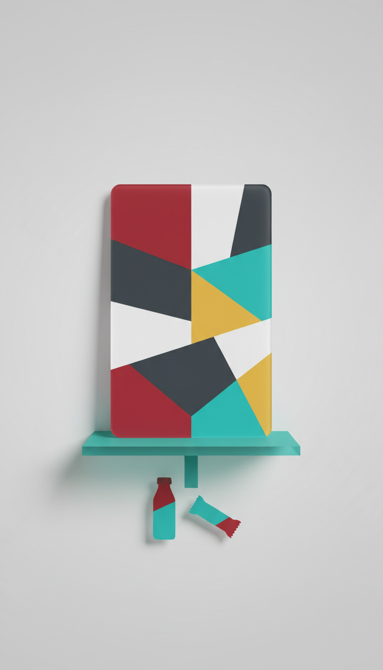 Acrylic Cityscape Hotel Keycard